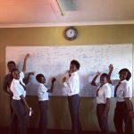 students in Pretoria creating a business plan