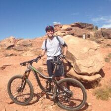 mountain biking in moab